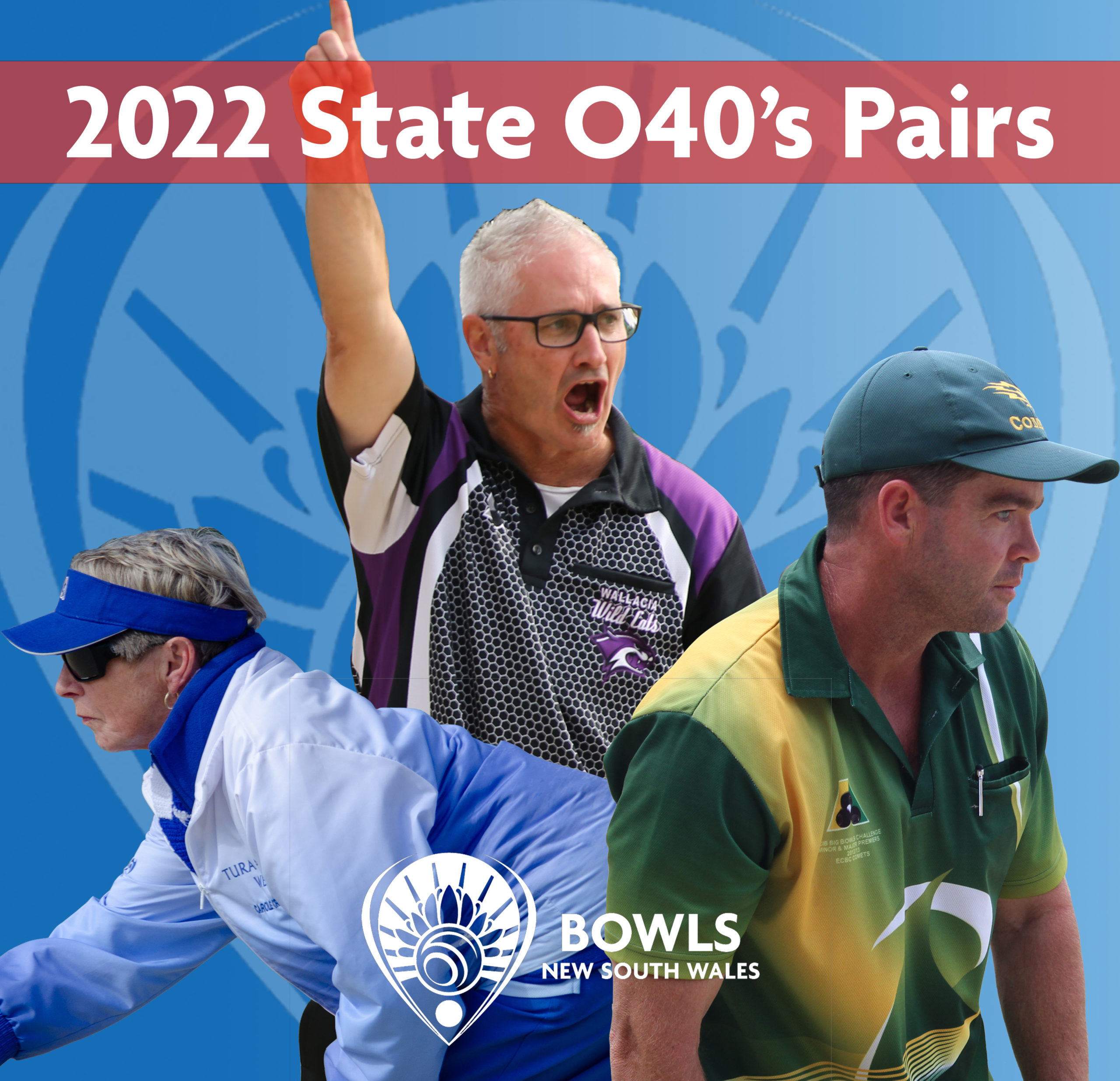 State Over 40's Pairs Draws Released Bowls NSW