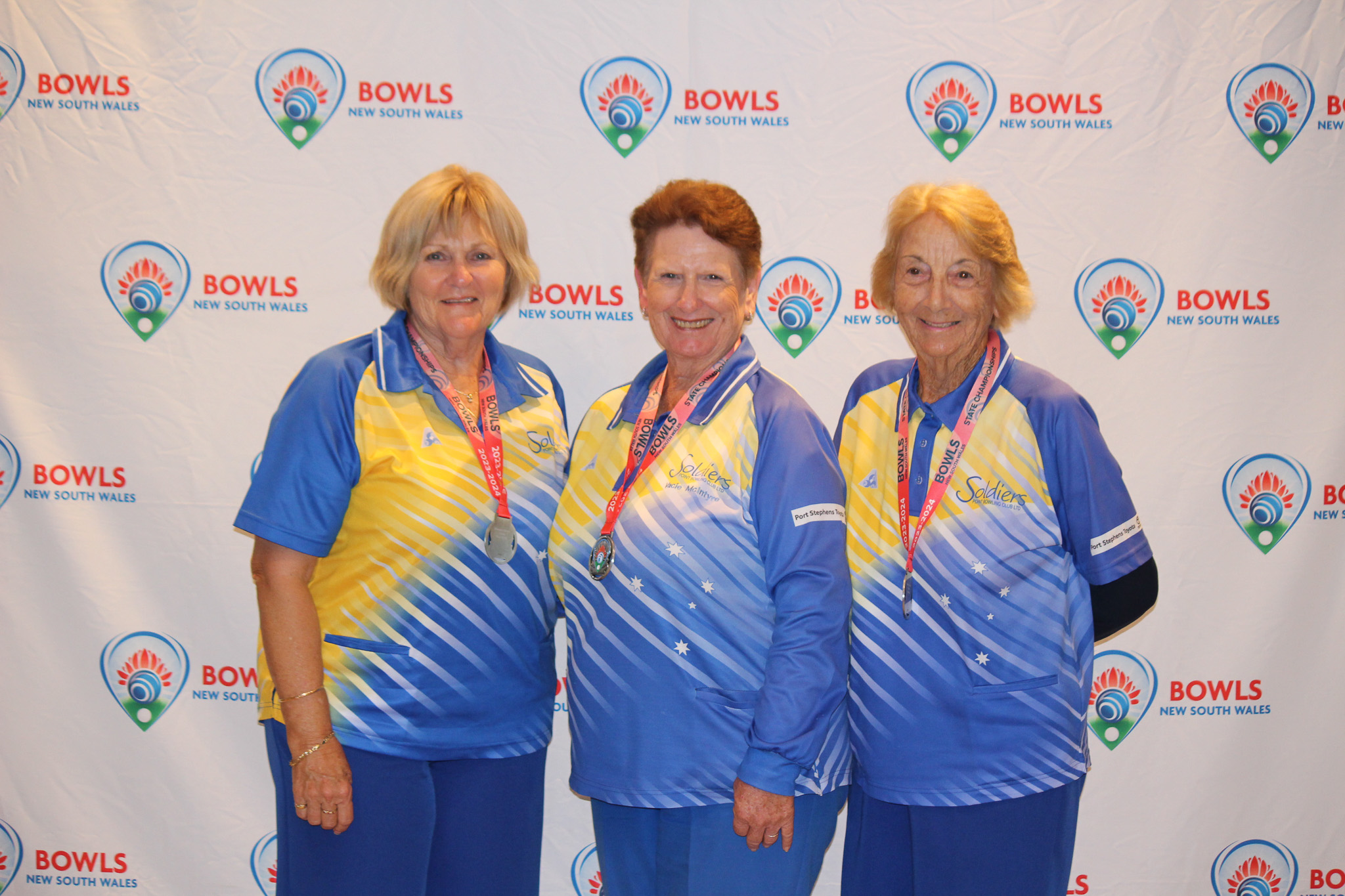 Women's Senior Triples Runners Up - Soldiers Point